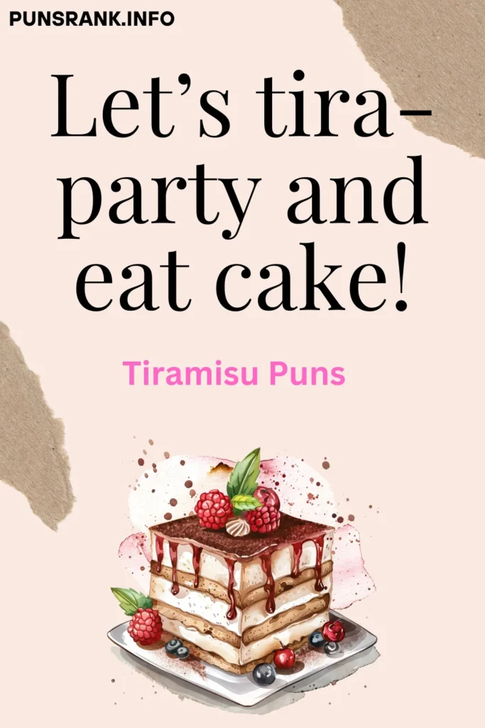 Let’s tira-party and eat cake!